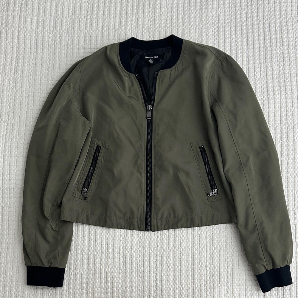 Women’s Kenneth Cole Lightweight Bomber Jacket